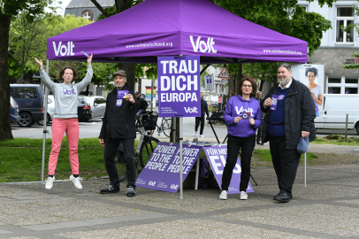 Bonn Wahlstand Volt