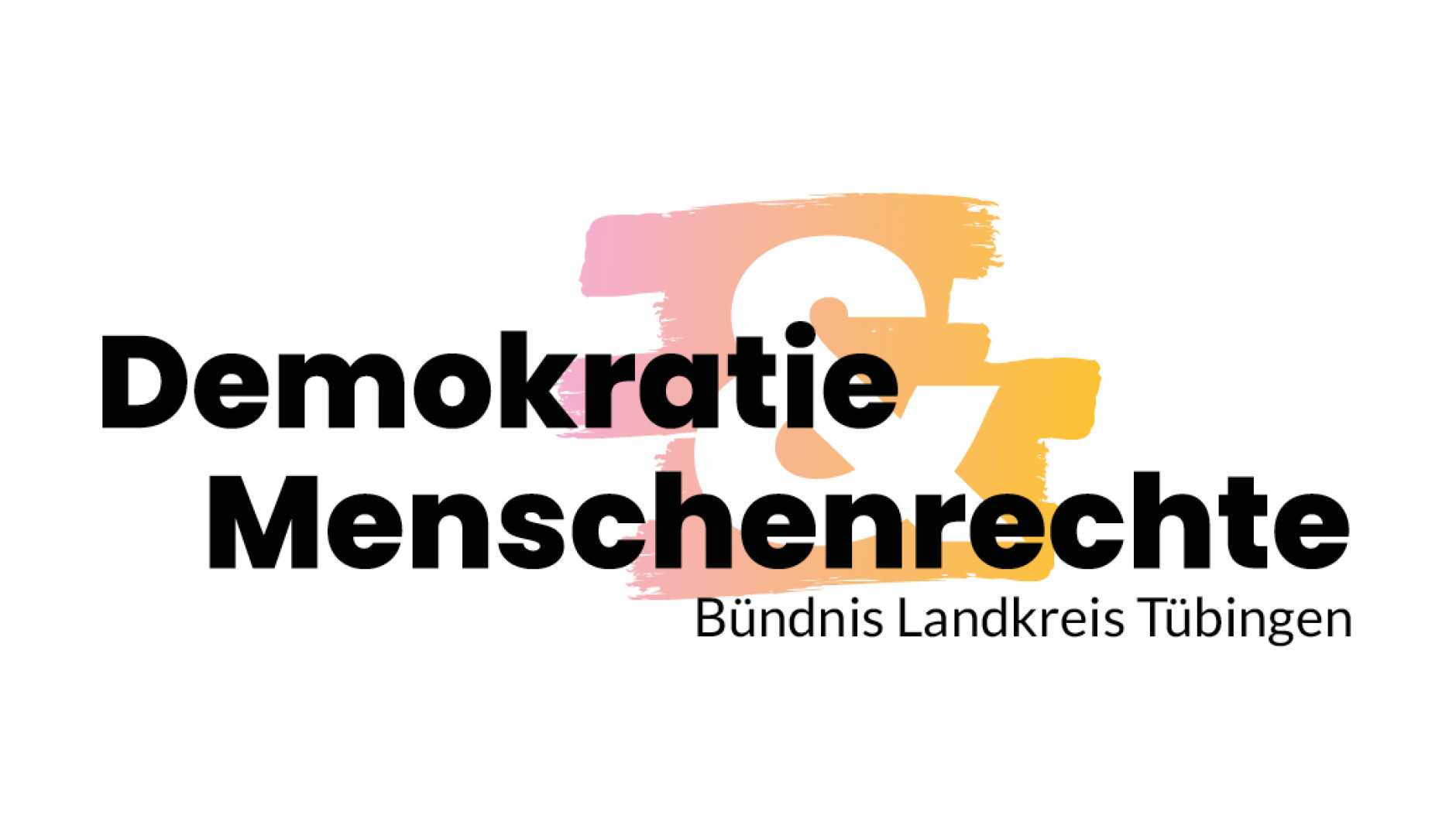 Logo des Bündnis Demokratie & Menschenrechte Landkreis Tübingen